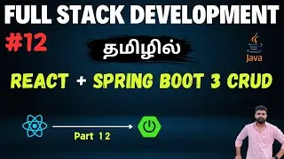 12- Connect React app to Get All employees Rest API | ReactJS + Java Spring Boot CRUD Full Stack App