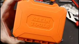 Impact Orange! Klein Pro Impact Driver Bit Set consolidates your bit driving needs plus storage.