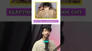 Reaction To Jungkook Edit 💜#bts#btsarmy#relatable#kpop#jungkook#viral#shorts