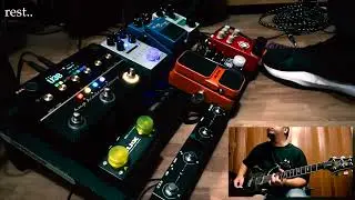 Bigger Than I Thought by Sean Curran | Guitar Playthrough | Nux Amp Academy Stomp rig