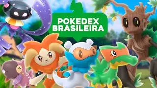 COMO SERIA UMA POKEDEX BRASILEIRA! POKÉDEX COMPLETA!!