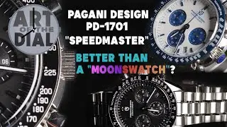 Pagani Design PD-1701 Speedmaster Homage - Better than a MoonSwatch?  Review - Art of the Dial