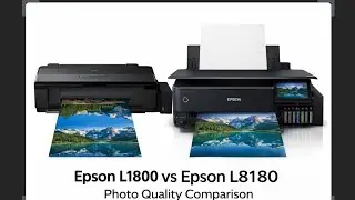 Epson l1800 vs Epson l8180 photo quality best printer in photos epson printer best printer by photo