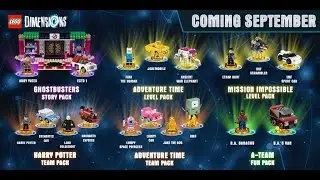 Lego Dimensions Wave 6 Reactions and Gameplay with Disney Dan