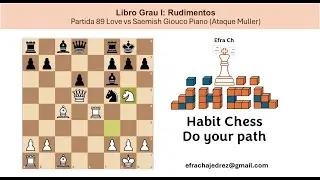 Partida 89 Love vs Saemish Giouco Piano Ataque Muller
