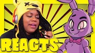Bonnie's Mixtape | FNAF Song | Fandroid MUSIC! Reaction | AyChristene Reacts