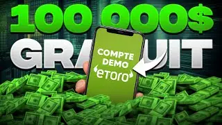 Compte DEMO ETORO (100 000$ gratuit) - TUTO 2025