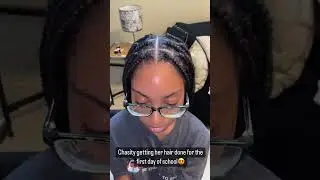 Stunning transformation with flawless braids! #braids