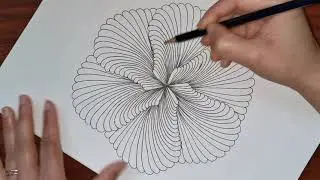 Draw Tangles// relaxing art.