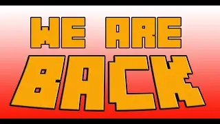WE ARE BACK AND I WANT TO HEAR FROM YOU!!!
