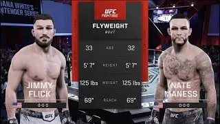 UFC Vegas 93: Flick vs Maness (UFC 5 Simulation)