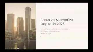 Alternative Capital vs Banks: How Companies Will Raise Funding in 2026 | CGPH Banque d'affaires