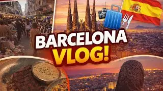 FOUND TREASURE IN BARCELONA? | Antique Market & Best Sunset View.
