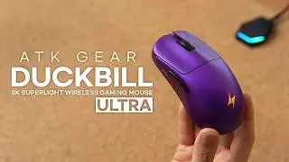 A mouse that breaks palm-grip users&rsquo; bias &mdash; the ATK Duckbill Ultra 8K