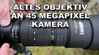 ALTE Objektive an NEUEN Kameras nutzen? | Nikon Z8 mit alter Linse