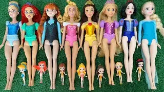 Cute Miniatures Disney Princess Frozen ELSA & Annall! elsa satisfying [ Unboxing ASMR