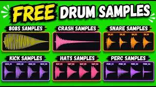 NEW! FREE Drums Samples, Specimen - Phonk Drum Kit || By Soundistrict 🔥🔥🔥🔥🔥