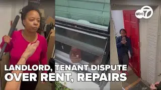 A DC landlord shares videos of confrontations with a tenant amid a years long legal dispute