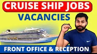 Front Office & Reception jobs on Cruise Ship