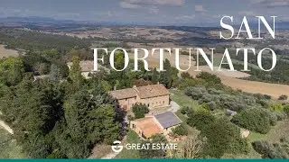 Charming Italian Stone Farmhouse with Hilltop Views &ndash; San Fortunato 🌾​