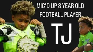MIC'D UP 8 YEAR OLD FOOTBALL PLAYER #FOOTBALL #8YEAROLDMICDUP #MICDUP