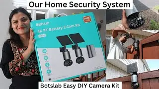 Our Home Security System- Botslab 4k Solar Camera, Easy DIY Installation, Real Homemaking Chicago