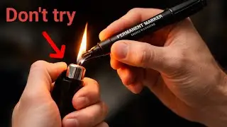 ☠️Why Permanent Marker Ink Can Be Dangerous? |#Nk science zone 