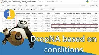 Python Pandas - Droping missing values based on different conditions|Dropna with multiple conditions