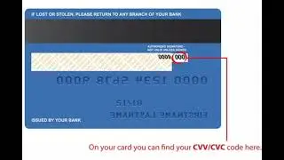 What is CVV number ?