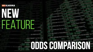 BetKarma.com's New Feature - Odds Comparison