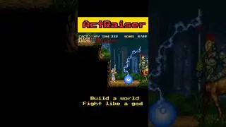 Snes Game - ActRaiser - Build and Battle Like a God #ActRaiser #SNES #RetroGaming #Shorts