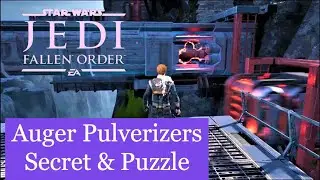 Star Wars Jedi Fallen Order - Auger Pulverizers Secret & Puzzle