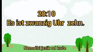 ● Lekcija 11  ●  Koliko ima sati na nemackom jeziku ● Nemacki jezik od nule