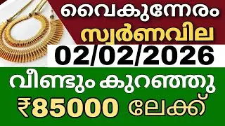 സ്വർണവില വീണ്ടും അത്ഭുതം കുറഞ്ഞു goldrate 02/02/2026/ഇന്നത്തെ സ്വർണവില/kerala gold price today/#916
