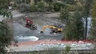 Gold Ray Dam deconstruction and demolition - Gold Hill, OR