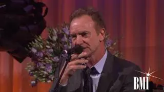 Sting Accepts the BMI Icon Award at the 2016 BMI London Awards