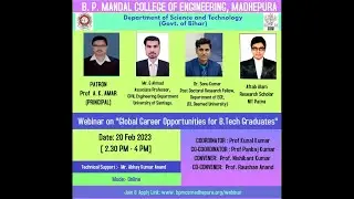 Global Career Opportunities for B.Tech. Graduates #training #jobs #placement  #engineering