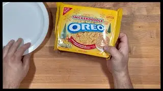Snickerdoodle Flavored Oreo Review