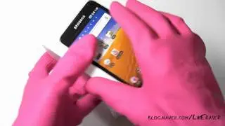 Samsung YP-GB70(Galaxy Player 70) Unboxing