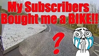 My subscribers bought me a bike!!