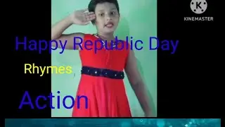 'Happy Republic day' Rhymes/ For Kids | Class L.K.G - U.K.G Rhymes