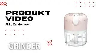 Best Direct Go Grinder | Mini Akku Zerkleinerer | USB Gem&uuml;seschneider | Deutsch