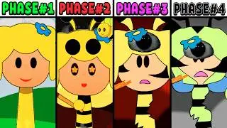 All Phases in New Incredibox Sprunki Oc of Bea: From Phase 1 to Phase 4