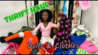Thrift Store Haul Pt 1: Dolls and Doll clothes