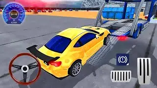 Car Transporter Truck Simulator - Carrier Truck Game 2021 - Best Android GamePlay