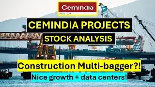 Cemindia Projects STOCK ANALYSIS. Next construction multibagger?! Maritime + airports+ data centers!