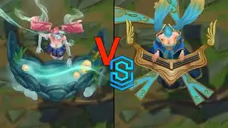 Spirit Blossom Springs Sona VS Classic Sona