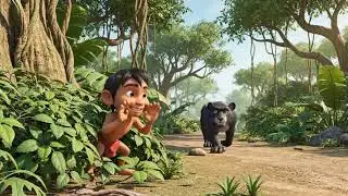शेरखान ने मोगली को गुदगुदी की Mowgli Tickle Prank Gone Wrong! Moral Stories for Kids #@kidzoneindia🐅
