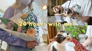24시간 밀착 브이로그🎥 집에서의 부지런한 하루 | 24 hrs vlog❤️