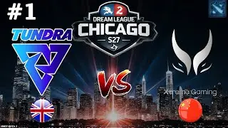 THE MAIN KILLOUT BATTLE OF THE DAY! | Tundra vs. Xtreme Gaming #1 (BO3) DreamLeague S27